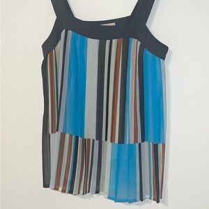Loft Chiffon tank top